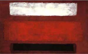 No 9 White and Black on Wine 1958 - Mark Rothko reproduction oil painting