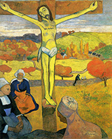 The Yellow Christ - Paul Gauguin reproduction oil painting