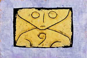 Letter Ghost - Paul Klee reproduction oil painting