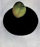 Green Apple on Black Plate 1922 - Georgia O'Keeffe reproduction oil painting