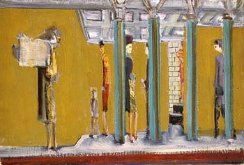 Subway 1937 - Mark Rothko reproduction oil painting
