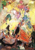 Fantasia, 1943 - Hans Hofmann reproduction oil painting