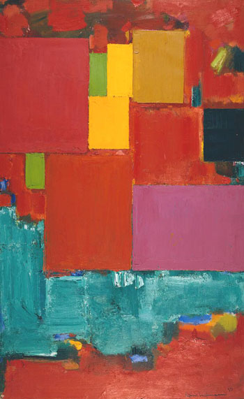 Pompeii, 1959 - Hans Hofmann reproduction oil painting