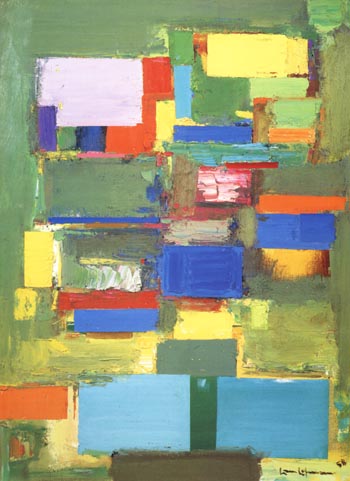 Morning Mist, 1958 - Hans Hofmann reproduction oil painting