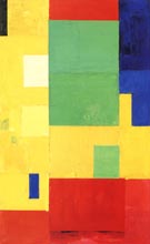 Combinable Wall l, 1961 - Hans Hofmann reproduction oil painting