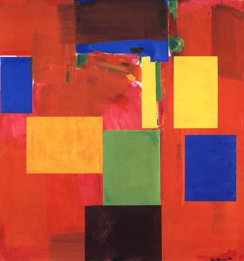 Sanctum Sanctorum, 1962 - Hans Hofmann reproduction oil painting