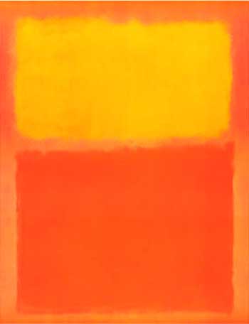 Orange and Yellow 1956 - Mark Rothko reproduction oil painting