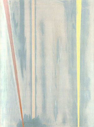 The Beginning 1946 - Barnett Newman reproduction oil painting