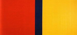 Who's Afraid of Red Yellow and Blue IV 1969-70 - Barnett Newman reproduction oil painting