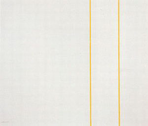 The Moment I 1962 - Barnett Newman reproduction oil painting