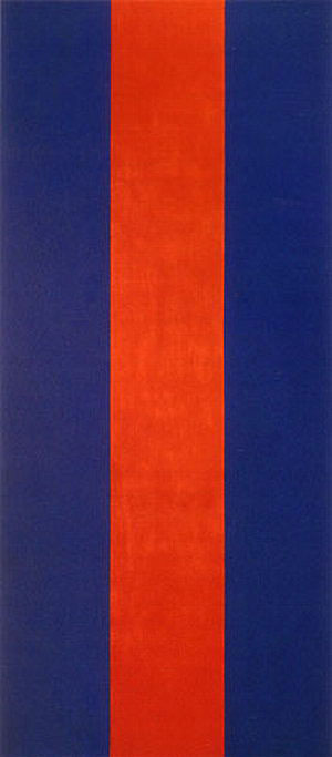 Voice of Fire 1967 - Barnett Newman reproduction oil painting