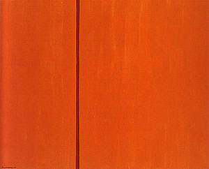 Tundra 1950 - Barnett Newman reproduction oil painting