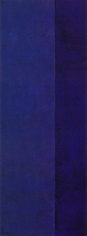 Ulysses 1952 - Barnett Newman reproduction oil painting