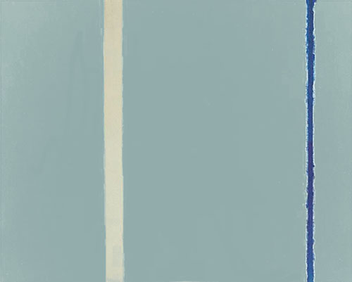 White Fire I 1954 - Barnett Newman reproduction oil painting