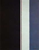 The Word II 1954 - Barnett Newman reproduction oil painting