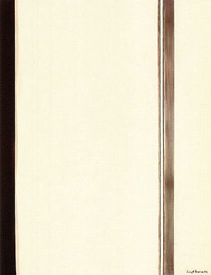 Second Station 1958 - Barnett Newman reproduction oil painting