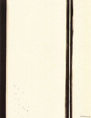Fourth Station 1960 - Barnett Newman reproduction oil painting