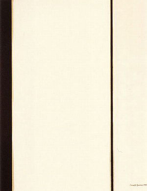 Sixth Station 1962 - Barnett Newman reproduction oil painting