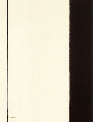 Seventh Station 1964 - Barnett Newman reproduction oil painting