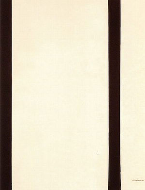 Eighth Station 1964 - Barnett Newman reproduction oil painting