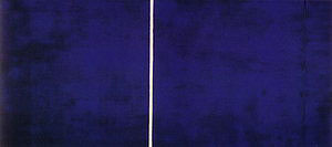 Cathedra 1951 - Barnett Newman reproduction oil painting