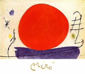 Untitled 1967 - Joan Miro reproduction oil painting