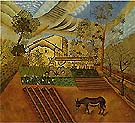 The Vegetable Garden with Donkey 1918 - Joan Miro