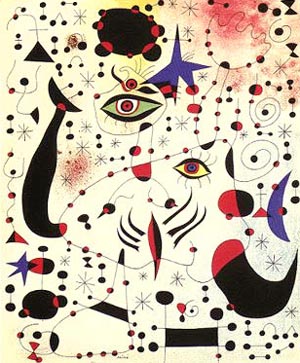 Constellations - Joan Miro reproduction oil painting