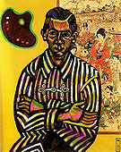Portrait of Enric Cristofol Ricart 1917 - Joan Miro