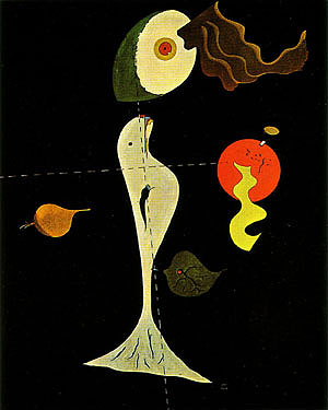Nude 1926 - Joan Miro reproduction oil painting