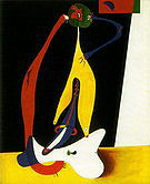 Seated Woman 1932 - Joan Miro