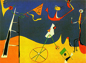 Circus 1934 - Joan Miro reproduction oil painting