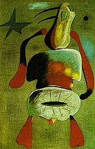Woman 1934 - Joan Miro reproduction oil painting