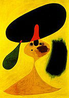Portrait of Young Girl 1935 - Joan Miro