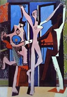 Three Dancers 1925 - Pablo Picasso reproduction oil painting