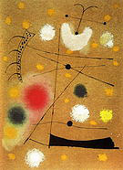 Painting on Celotex 1937 - Joan Miro reproduction oil painting