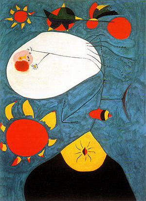 Portrait IV 1938 - Joan Miro reproduction oil painting