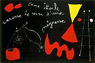 A Star Caresses the Breasts of a Negro Woman 1938 - Joan Miro reproduction oil painting