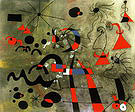 The Escape Ladder 31-1-1940 - Joan Miro reproduction oil painting