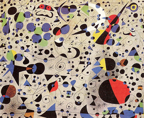 The Poetess 1940 - Joan Miro reproduction oil painting