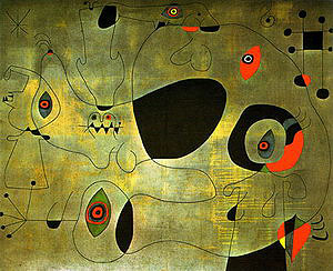The Port 1945 - Joan Miro reproduction oil painting