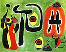 The Red Sun Gnaws at the Spider 1948 - Joan Miro reproduction oil painting