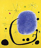 The Gold of the Azure 1967 - Joan Miro reproduction oil painting