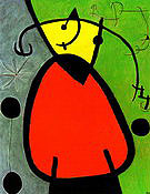 The Birth of Day 26-3-1968 - Joan Miro reproduction oil painting
