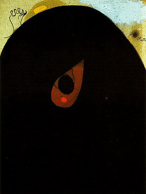 Head 1-3-1974 - Joan Miro reproduction oil painting