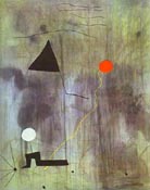 Birth of the World 1925 - Joan Miro reproduction oil painting