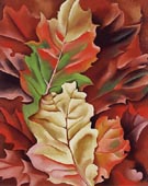 Autumn Leaves 1924 - Georgia O'Keeffe reproduction oil painting