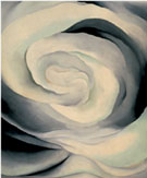 Abstraction White Rose 1927 - Georgia O'Keeffe reproduction oil painting