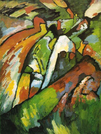 Improvisation VII 1910 - Wassily Kandinsky reproduction oil painting