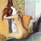 After the Bath 2 - Edgar Degas